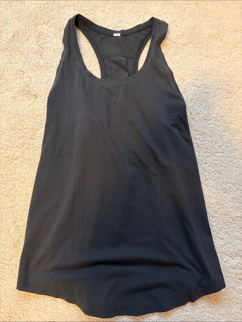 lululemon athletica Black Racerback Workout Tank